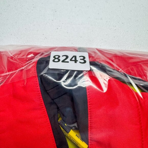 Mavic Cycling Jacket Mens Medium Red Black Thermo Lined Bicycle Road Race Bike - Picture 16 of 16